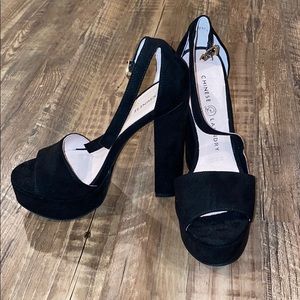 Chinese Laundry Black Heels